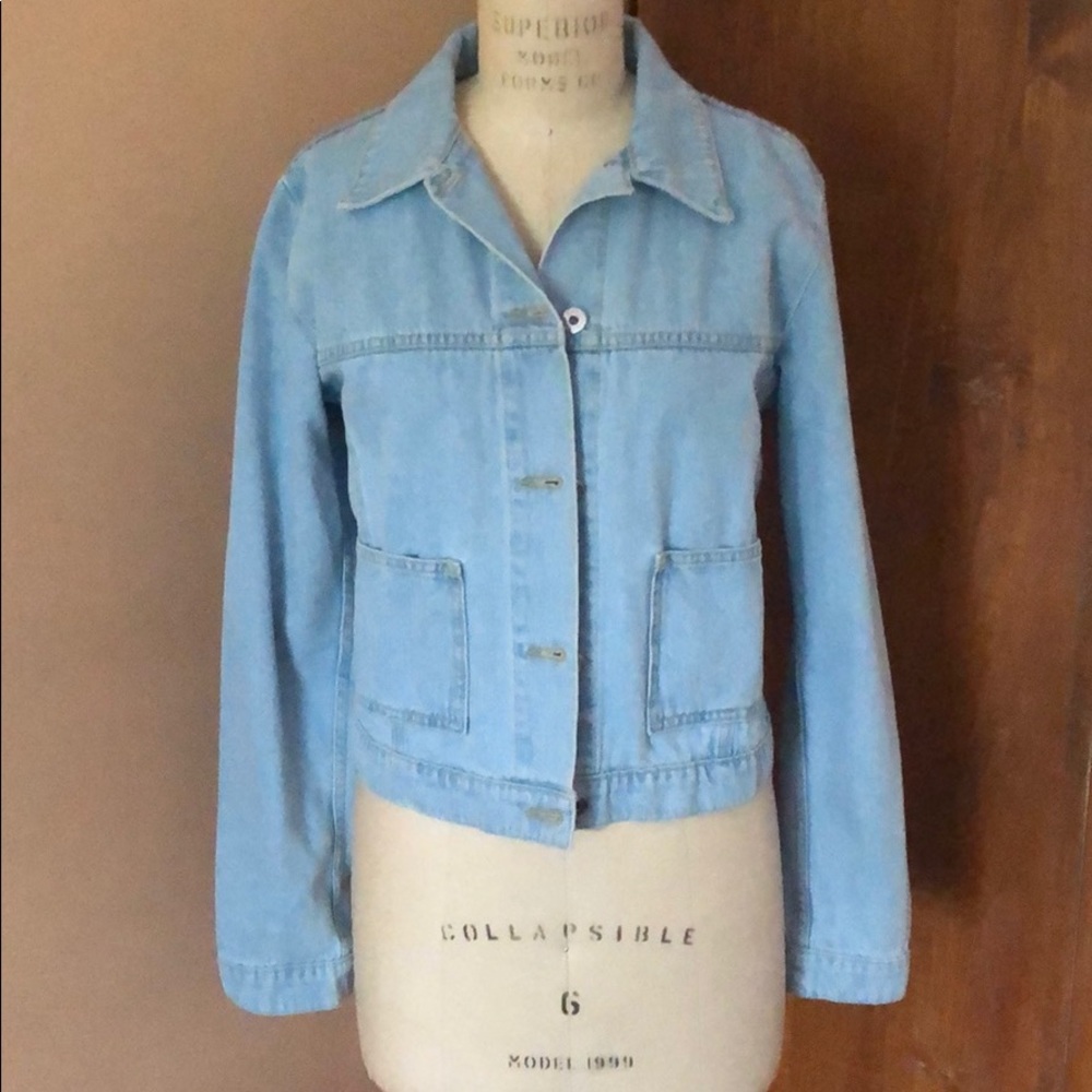 Eve Denim light blue jean jacket XS